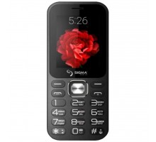 Мобільний телефон Sigma X-style 32 Boombox Black (4827798524312)