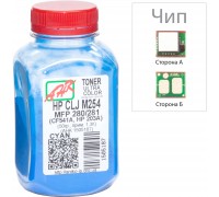 Тонер HP CLJ M254/MFP280/281 60г Cyan +chip AHK (1505191)