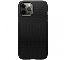 Чохол до моб. телефона Spigen iPhone 12 Pro Max Case Liquid Air, Matte Black (ACS01617)