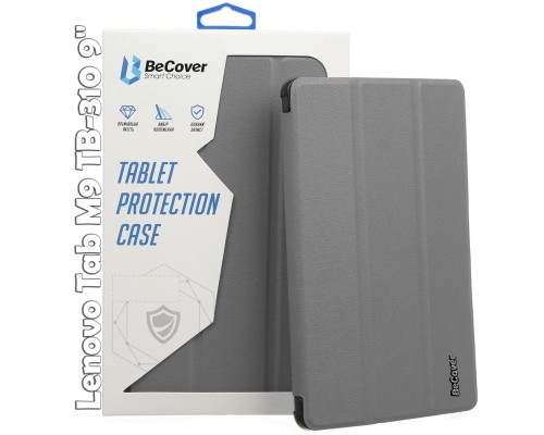 Чохол до планшета BeCover Smart Case Lenovo Tab M9 TB-310 9" Gray (709224)