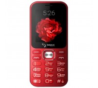 Мобильный телефон Sigma X-style 32 Boombox Red (4827798524329)