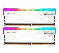 Модуль памяти для компьютера DDR4 16GB (2x8GB) 3600 MHz RGB X2 Series White eXceleram (ERX2W416369AD)