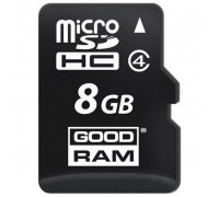 Карта пам'яті GOODRAM 8GB microSD Class 4 (M400-0080R11)