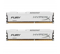 Модуль пам'яті для комп'ютера DDR3 16Gb (2x8GB) 1600 MHz HyperX Fury White Kingston Fury (ex.HyperX) (HX316C10FWK2/16)
