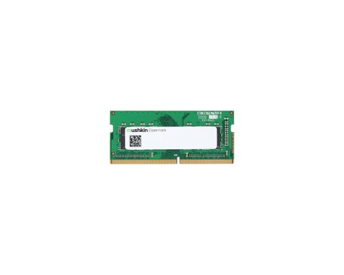 Модуль пам'яті для ноутбука SoDIMM DDR4 8GB 3200 MHz Essentials Mushkin (MES4S320NF8G)