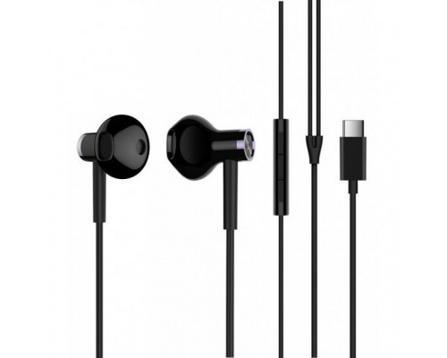 Навушники Xiaomi Mi Dual Driver Type-C Earphones Black (ZBW4435TY)