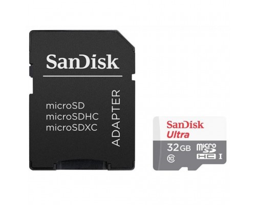Карта пам'яті SanDisk 32GB Miсro-SDHC Class 10 UHS-I Ultra (SDSQUNS-032G-GN3MA)