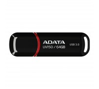 USB флеш накопичувач ADATA 64GB UV150 Black USB 3.0 (AUV150-64G-RBK)