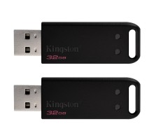 USB флеш накопичувач Kingston 2x32GB DataTraveler 20 USB 2.0 (DT20/32GB-2P)