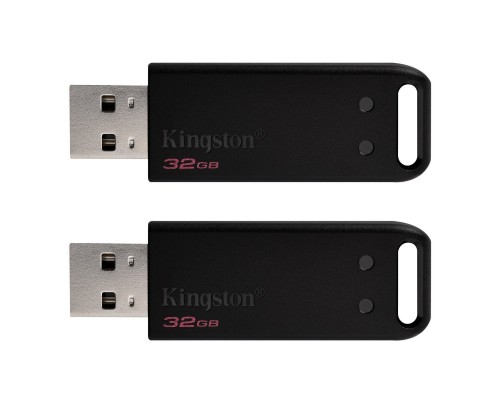 USB флеш накопичувач Kingston 2x32GB DataTraveler 20 USB 2.0 (DT20/32GB-2P)