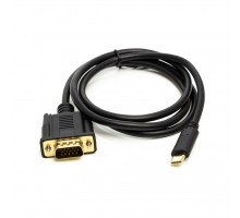 Перехідник USB Type-C 3.1 (M) to VGA (M) 1.0m PowerPlant (CA912117)