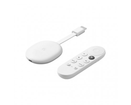 Медіаплеєр Google Chromecast 4K with Google TV (Snow) (GA01919-US)