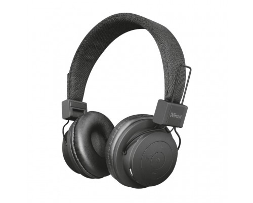 Навушники Trust Leva Wireless Over-Ear Mic Black (21754)