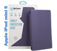 Чохол до планшета BeCover Tri Fold Soft TPU mount Apple Pencil Apple iPad mini 5 Purple (708452)