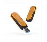 USB флеш накопичувач eXceleram 16GB P2 Series Gold/Black USB 3.1 Gen 1 (EXP2U3GOB16)