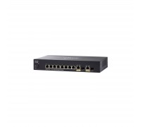 Комутатор мережевий Cisco SG350-10SFP-K9-EU