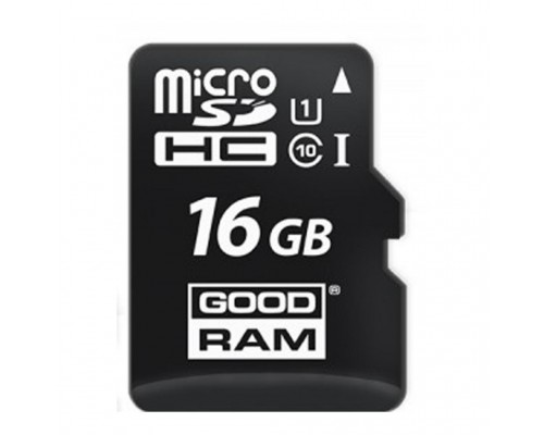 Карта пам'яті Goodram 16GB microSDHC Class 10 UHS-I (M1AA-0160R11)