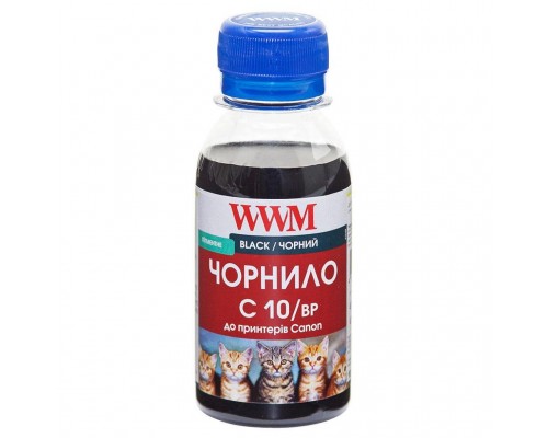 Чорнило WWM CANON PG440/510/512/PGI520 BlackPigm 100мл (C10/BP-2)