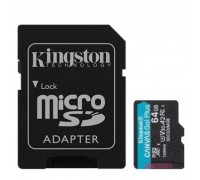 Карта пам'яті Kingston 64GB microSDXC class 10 UHS-I U3 A2 Canvas Go Plus (SDCG3/64GB)