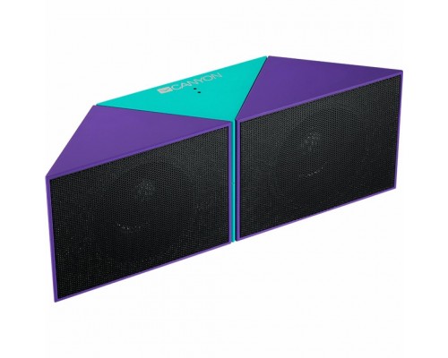 Акустична система CANYON Transformer Portable Bluetooth Speaker Purple (CNS-CBTSP4GBL)