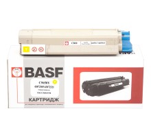 Тонер-картридж BASF OKI C5650/5750 Yellow 43872305/43872321 (KT-C5650Y)