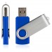 USB флеш накопичувач eXceleram 8GB P1 Series Silver/Blue USB 2.0 (EXP1U2SIBL08)