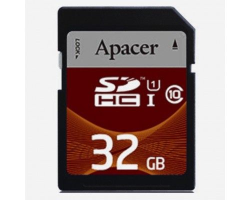 Карта пам'яті Apacer 32GB SDHC UHS-I Class10 RP (AP32GSDHC10U1-R)