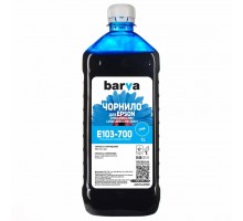 Чорнило Barva EPSON L1110/L3100 (103) 1л CYAN (E103-700)