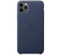 Чохол до моб. телефона Apple iPhone 11 Pro Max Leather Case - Midnight Blue (MX0G2ZM/A)