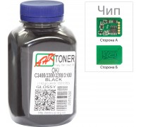 Тонер OKI C3400/3300, 110г Black+chip AHK (1502693)