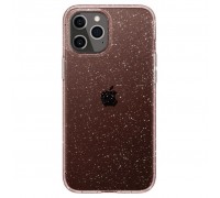 Чохол до моб. телефона Spigen iPhone 12 / 12 Pro Liquid Crystal Glitter, Rose Quartz (ACS01699)
