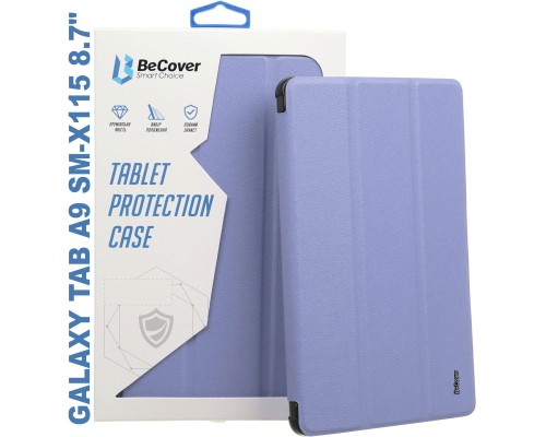 Чохол до планшета BeCover Soft Edge stylus holder Samsung Tab A9 SM-X115 8.7" Purple (710360)