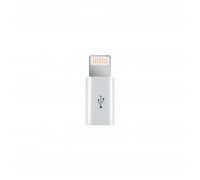 Переходник Micro USB to Lightning white XoKo (XK-AC030-WH)