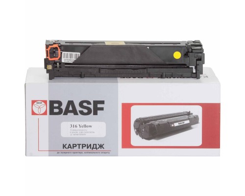 Картридж BASF Canon 716Y, LBP-5050/5970 аналог 1977B002 (KT-716Y-1977B002)