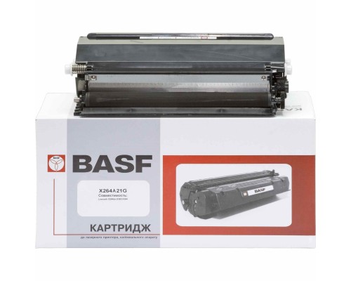 Тонер-картридж BASF Lexmark X264/X363/X364 , X264A11G Black (BASF-KT-X264A11G)