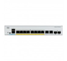 Комутатор мережевий Cisco C1000-8P-E-2G-L