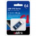 USB флеш накопитель AddLink 64GB T55 Blue USB 3.1/Micro USB (ad64GBT55B3)