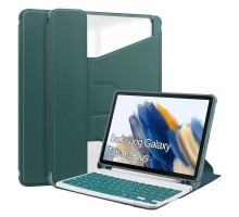 Чохол до планшета BeCover Keyboard 360° Rotatable Samsung Tab A9 Plus SM-X210/SM-X215/SM-X216 11.0" Dark Green (710331)