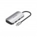 Концентратор Vention USB3.1 Type-C -> USB 3.0x4/PD 100W Hub 5-in-1 (TNBHB)