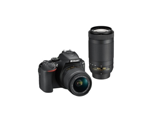 Цифровий фотоапарат Nikon D5600 AF-P 18-55 VR + AF-P 70-300 VR Kit (VBA500K004)