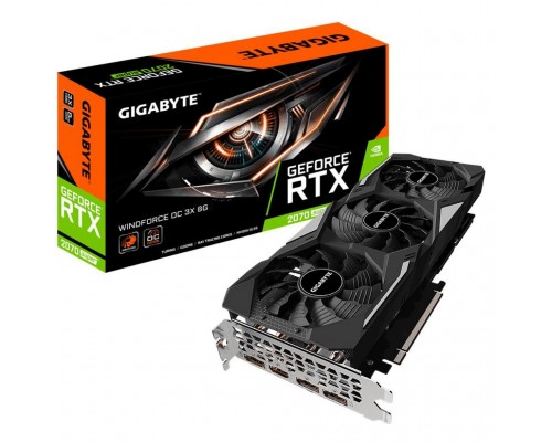 Відеокарта GIGABYTE GeForce RTX2070 SUPER 8192Mb WINDFORCE OC 3X (GV-N207SWF3OC-8GD)