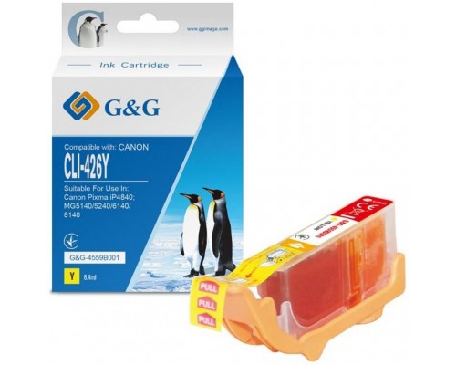 Картридж G&G Canon CLI-426 Yellow (G&G-4559B001)