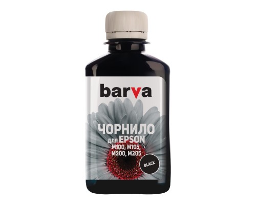 Чорнило Barva EPSON M100/M105/M200/M205 (T77414) 1кг BLACK SOFT Pigment (M100-483)