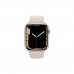Смарт-годинник Apple Watch Series 7 GPS 45mm Starlight Aluminium Case with Beige (MKN63UL/A)