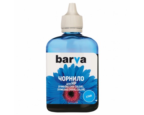 Чорнило Barva HP 305 100 мл Cyan (H305-775)