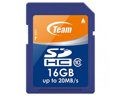 Карта пам'яті Team 16GB SDHC class 10 (TSDHC16GCL1001)