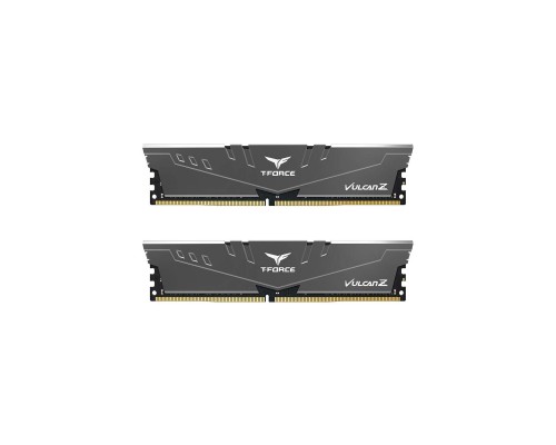 Модуль пам'яті для комп'ютера DDR4 16GB (2x8GB) 3200 MHz T-Force Vulcan Z Gray Team (TLZGD416G3200HC16CDC01)