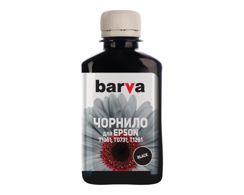 Чорнило Barva EPSON T1361 (K101) BLACK 180г (SOFT Pigment) (E136-378)