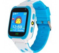 Смарт-годинник ATRIX iQ2300 IPS Cam Flash Blue дитячий телефон-часы з трекером (iQ2300 Blue)