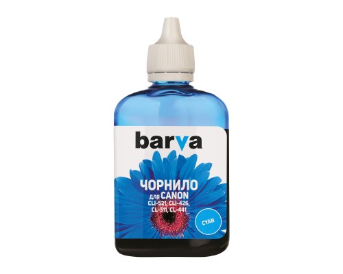 Чорнило Barva CANON CLI-521/CL-511 90г CYAN (C521-286)